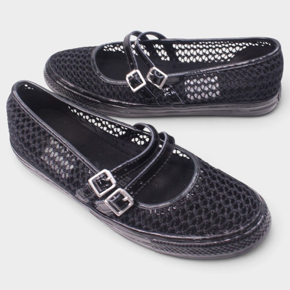 Converse Dainty Mary Jane Knit Black A16567C Womens 7 - Picture 9 of 12